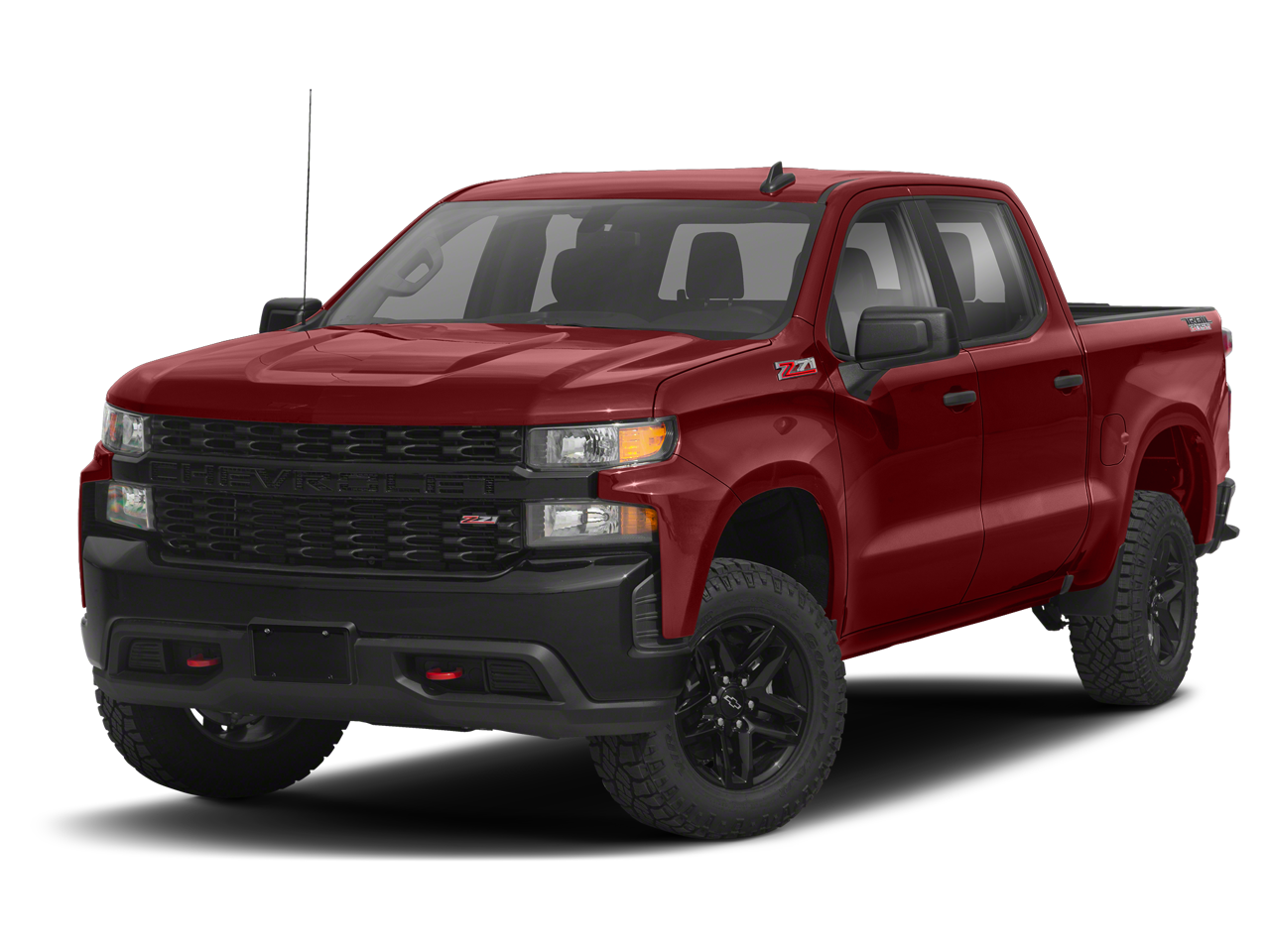 2020 Chevrolet Silverado 1500 Crew Cab Short Box 4-Wheel Drive Custom Trail Boss