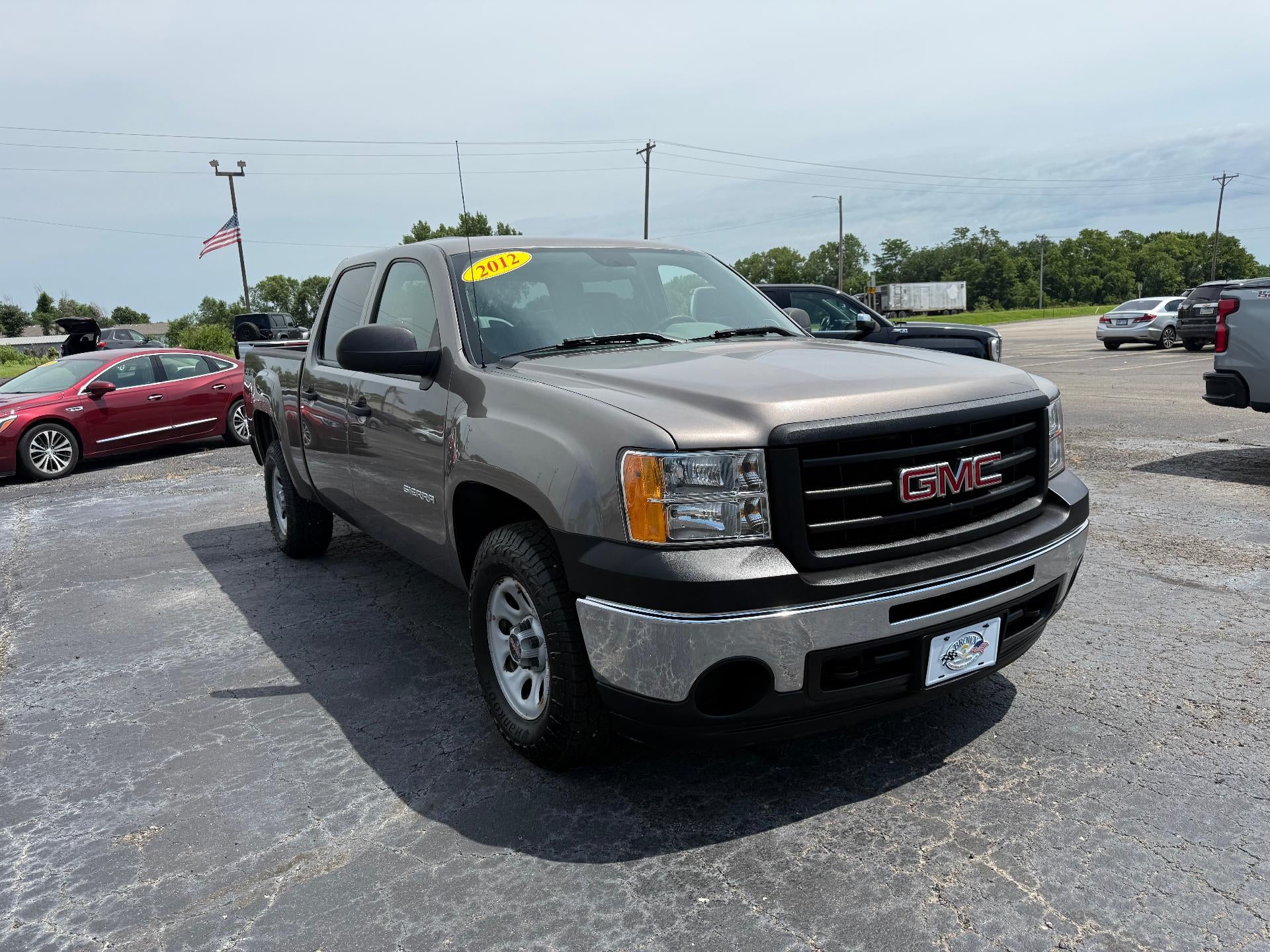2012 GMC Sierra 1500 Crew Cab Short Box 4-Wheel Drive Work Truck