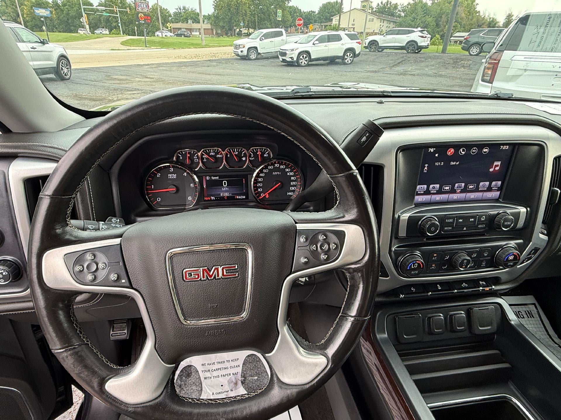 2016 GMC Sierra 1500 Crew Cab Short Box 4-Wheel Drive SLT