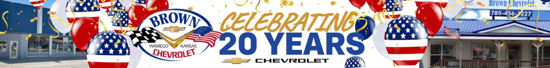 20 Years Brown Chevrolet 2026