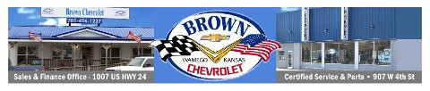 Brown Chevrolet, Inc. Wamego, KS